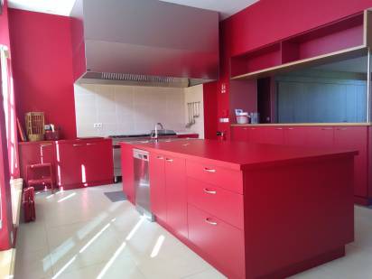 Grande cuisine du gite du prieuré d'Yron